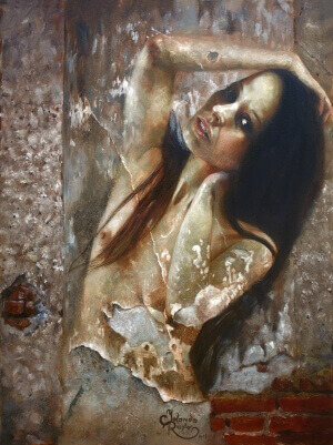 ‚Perception 3‘  Oil on canvas | Öl auf Leinwand