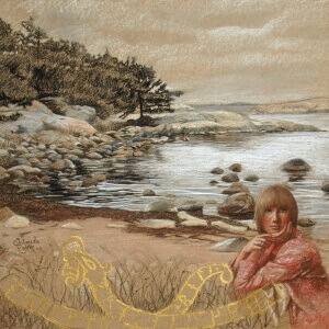 Sverige 2, Colored pencils on colored paper, 29 x 29 cm, 2008