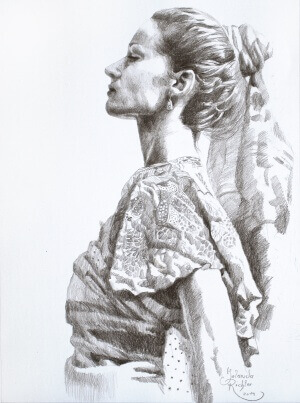 Zeit:los, Drawing, 30 x 40 cm, 2014