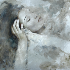 ‚Stillness 4‘  Oil on alu-dibond | Öl auf Alu-Dibond