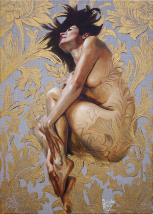 Ich könnte meinen alles wäre-noch Ich ringsum 2 | Oil on linen
