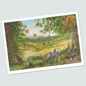 WIESENWALD - Eröffnungsszene, Fine Art Print On Paper