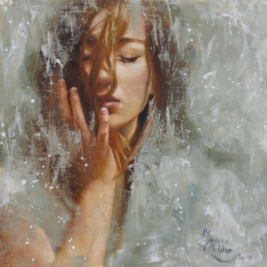 ‚Quietness‘  Oil on wood | Öl auf Holz