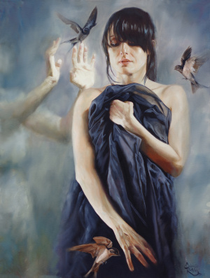 ‚Und alles Dunkel schwand 2‘ | Oil On Canvas