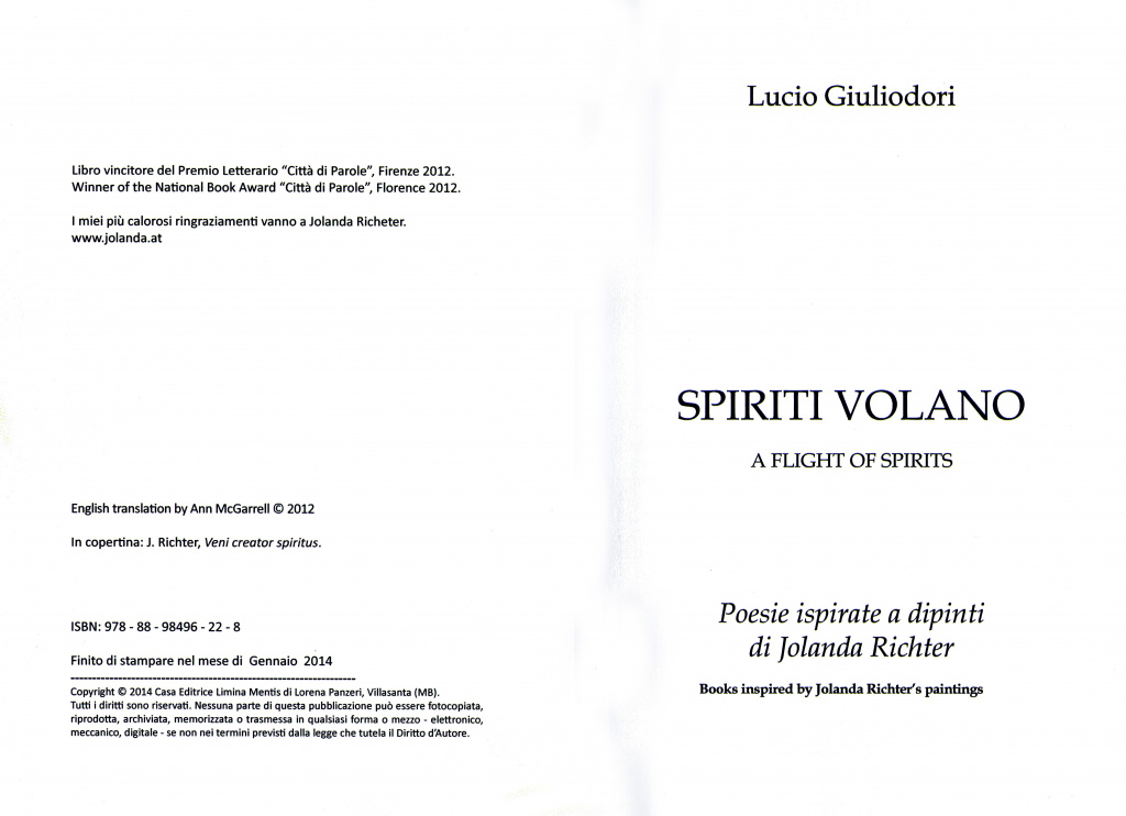 Spiriti volano – A flight of spirits