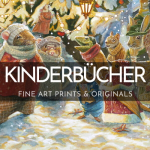 Kinderbuchreihe "WIESENWALD" | Kunstdrucke | sign. Bücher | Grußkarten