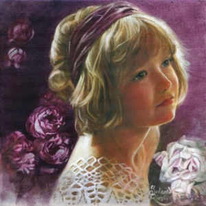 ‚Im purpurnen Schatten 3‘ | Oil on linen