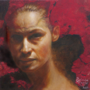 ‚Beyond the barrier‘ | Oil on wood