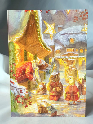 KLAPPKARTE „Weihnachtsmarkt”