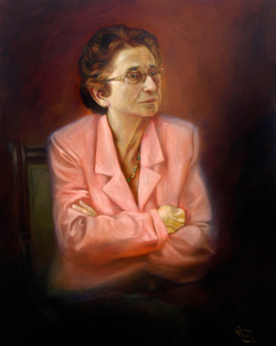 Portrait einer ältere Dame