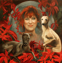 Portrait Lilette mit Windspielen