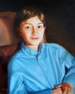 Portrait eines Jungen